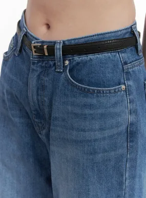 Stylish Faux Leather Belt OD417