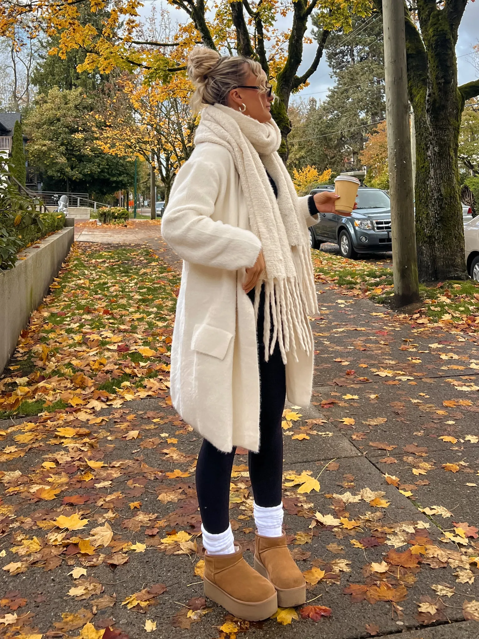 Under the Radar Knit Coat