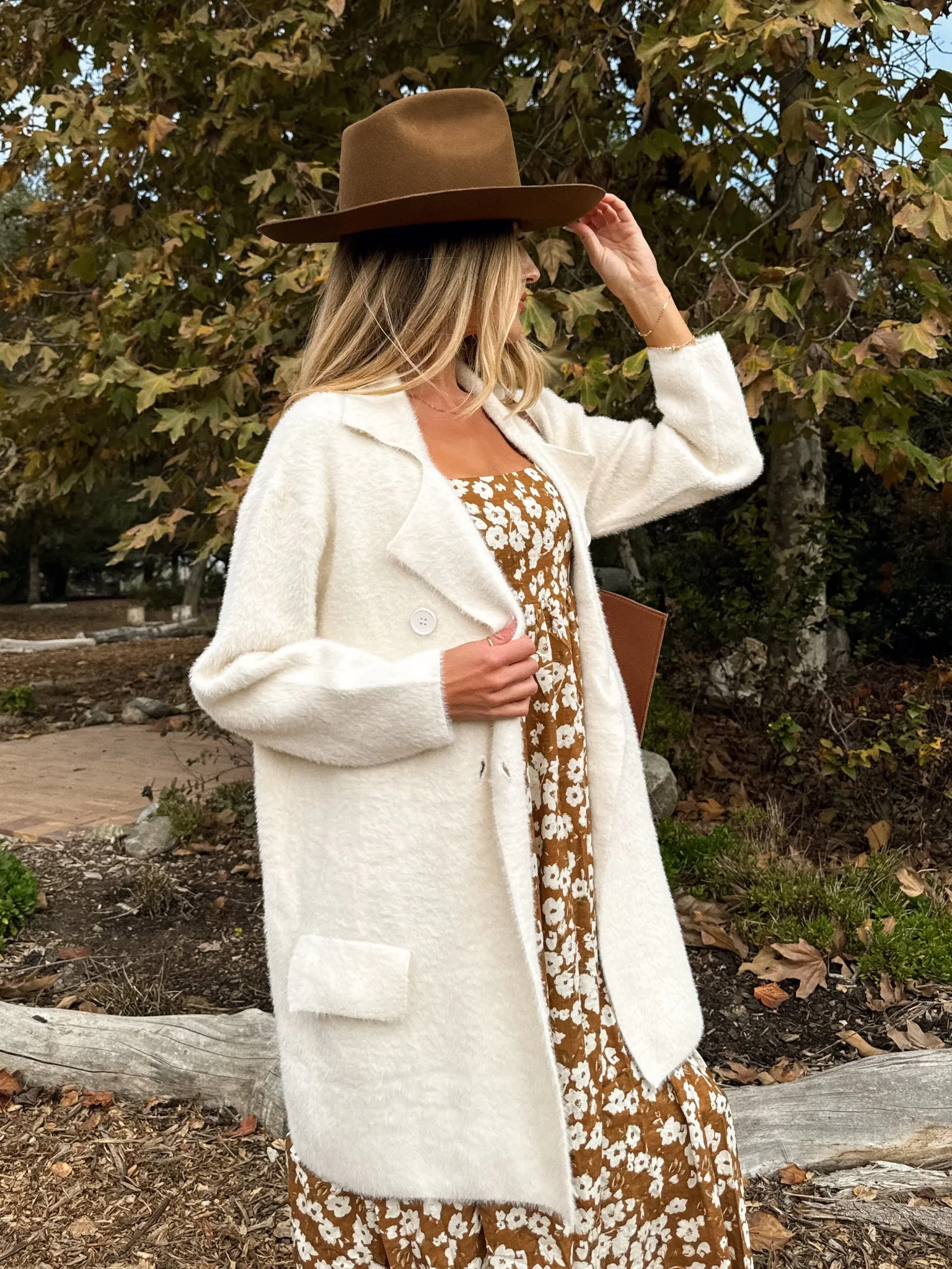 Under the Radar Knit Coat