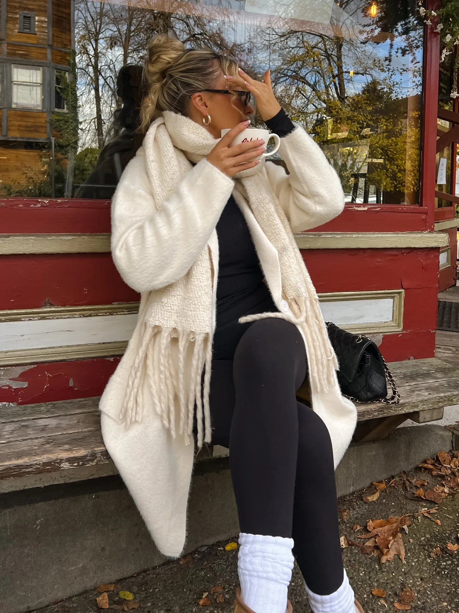 Under the Radar Knit Coat