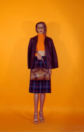 Vintage Soft Leather Coat
