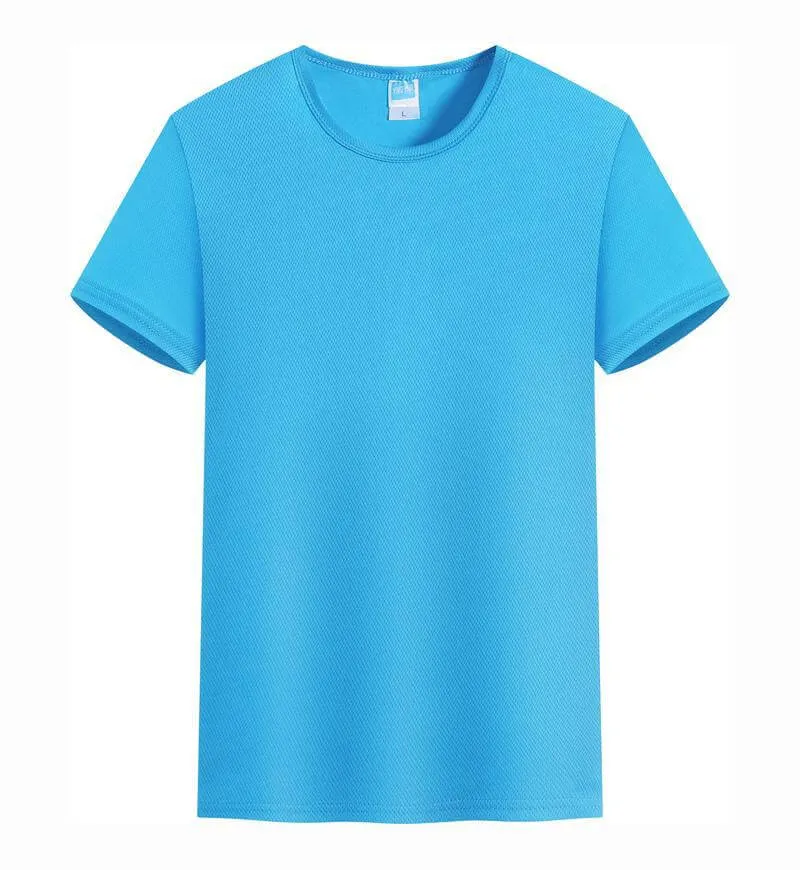 Wholesale Blank Plain Quick-Dry T-Shirt For Men Women