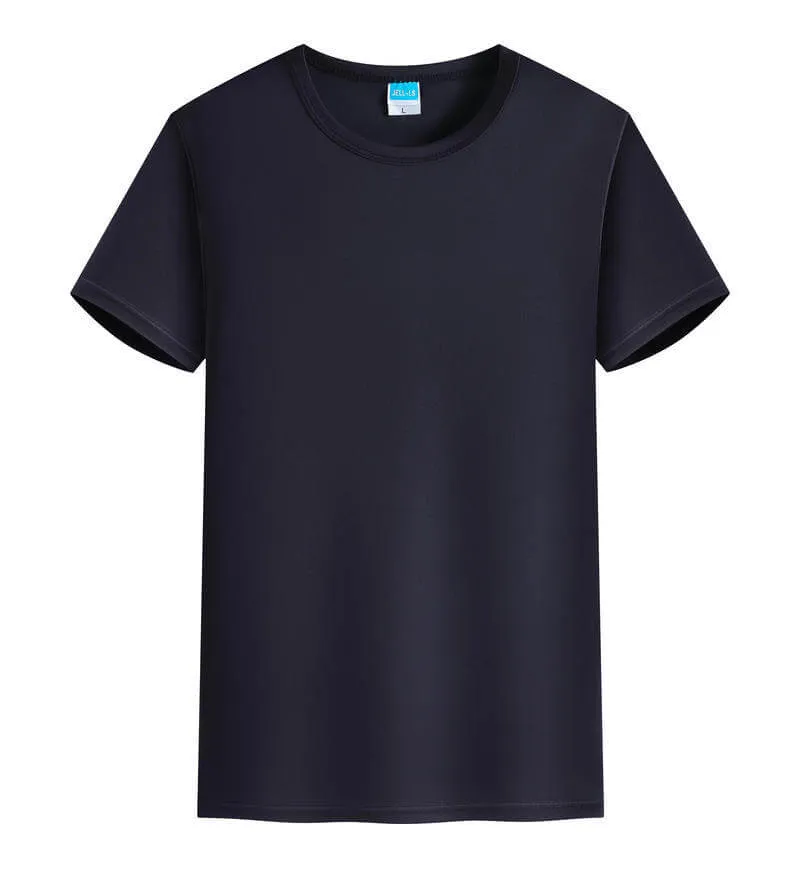 Wholesale Blank Plain Quick-Dry T-Shirt For Men Women