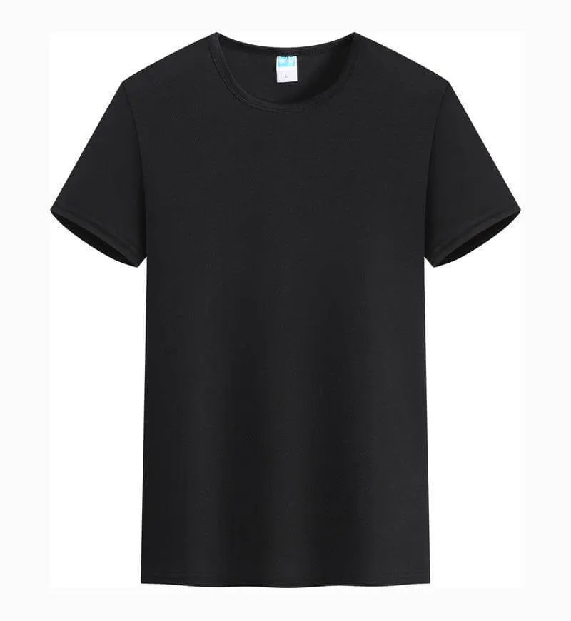 Wholesale Blank Plain Quick-Dry T-Shirt For Men Women
