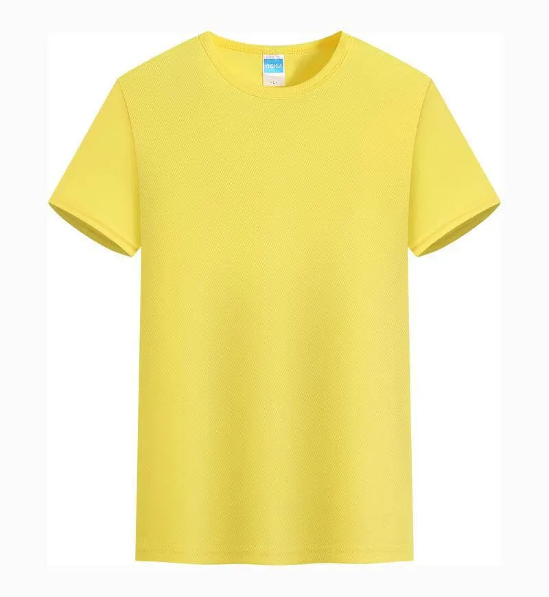 Wholesale Blank Plain Quick-Dry T-Shirt For Men Women