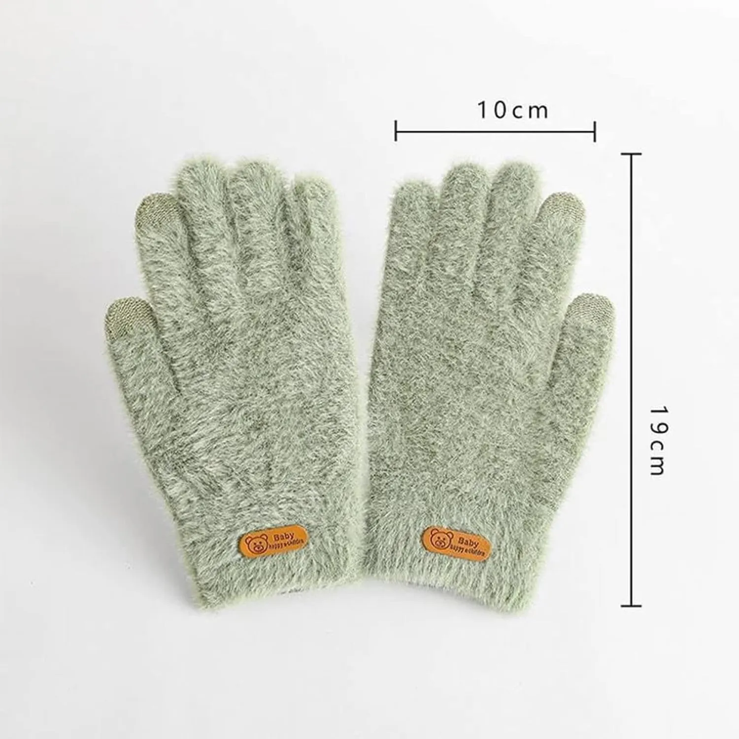 Women Winter Touchscreen Gloves Soft Comfy Thermal Elastic Gloves Texting Glove for Traveling Cycling Running