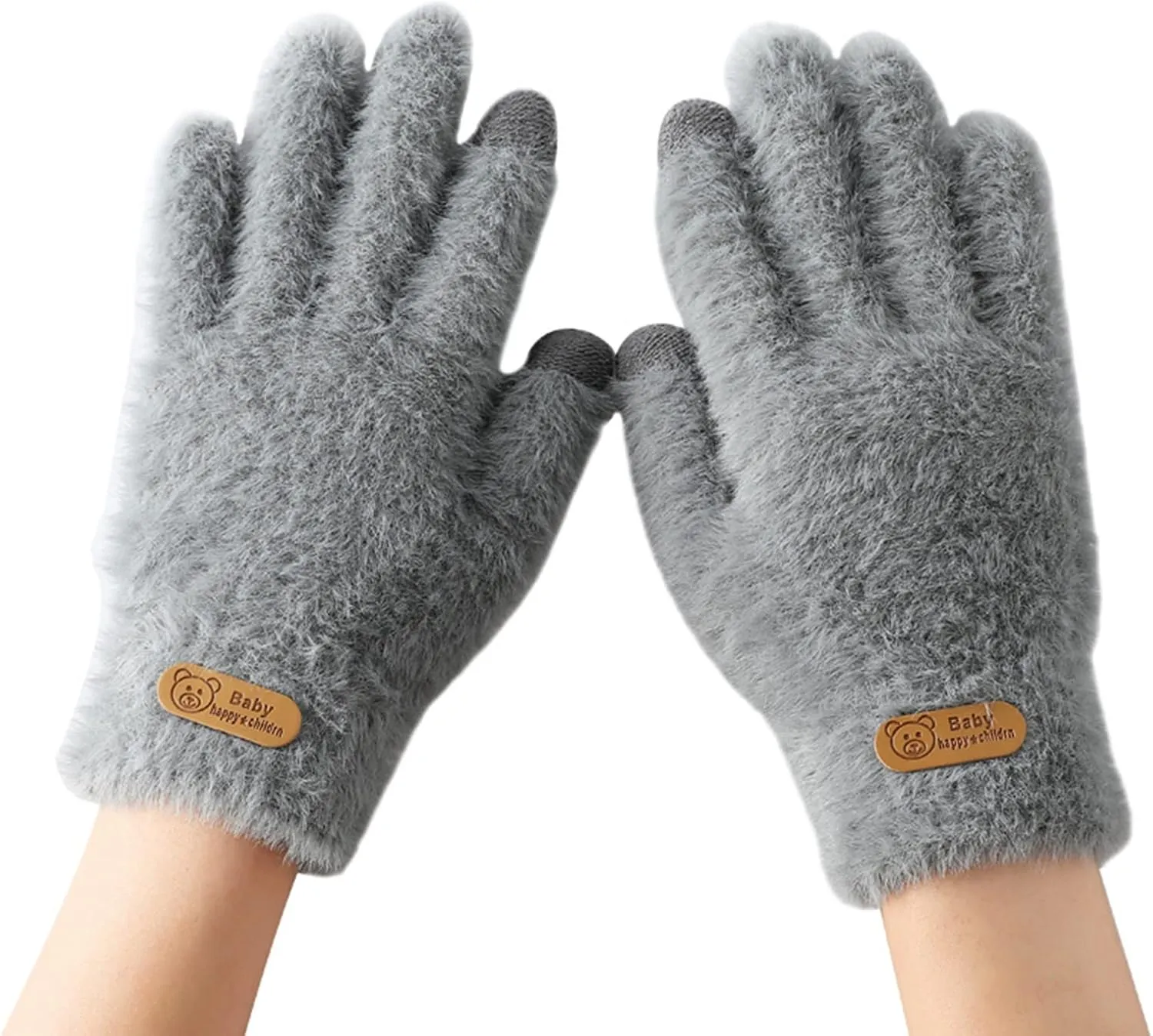Women Winter Touchscreen Gloves Soft Comfy Thermal Elastic Gloves Texting Glove for Traveling Cycling Running