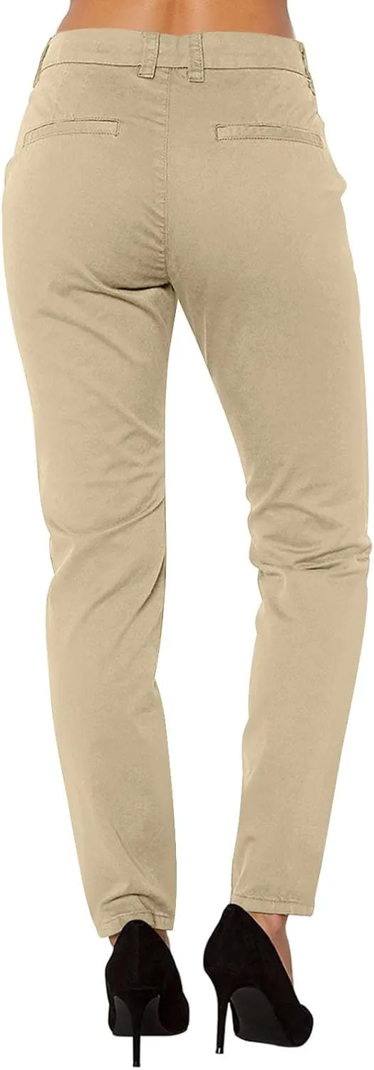Women's High Waisted Business Pants Straight Leg Pleated Elegant Office Slacks 2025 Stretchy Trousers with Pockets