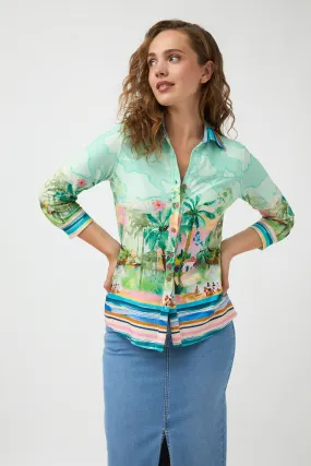 Xenia Shirt - Teal