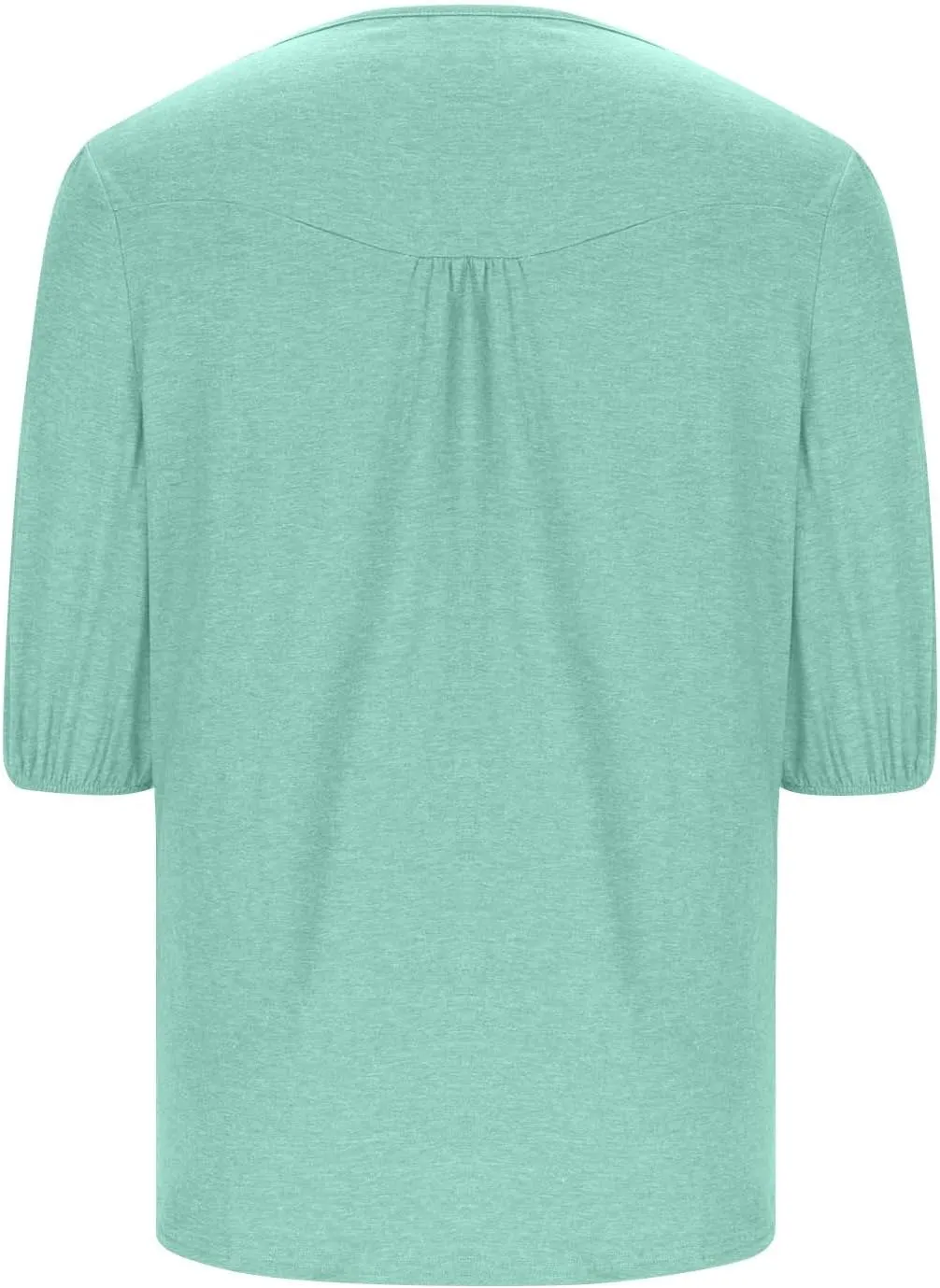 Xiaojmake Womens Summer Casual Tunic Tops Dressy 2025 Short Sleeve Pleated Trendy Shirts Casual Flowy Blouse for Leggings